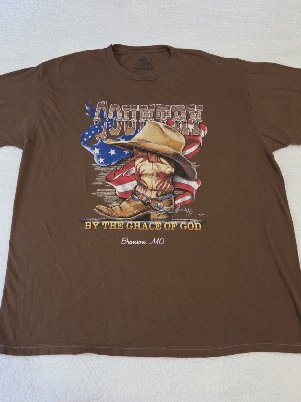 Country Graphic T Shirt By The Grace Of God Branson Mo Souvenir